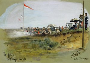 The Albert - First Stage, 900 yards, Bisley Camp, 1893 by Cecil Cutler